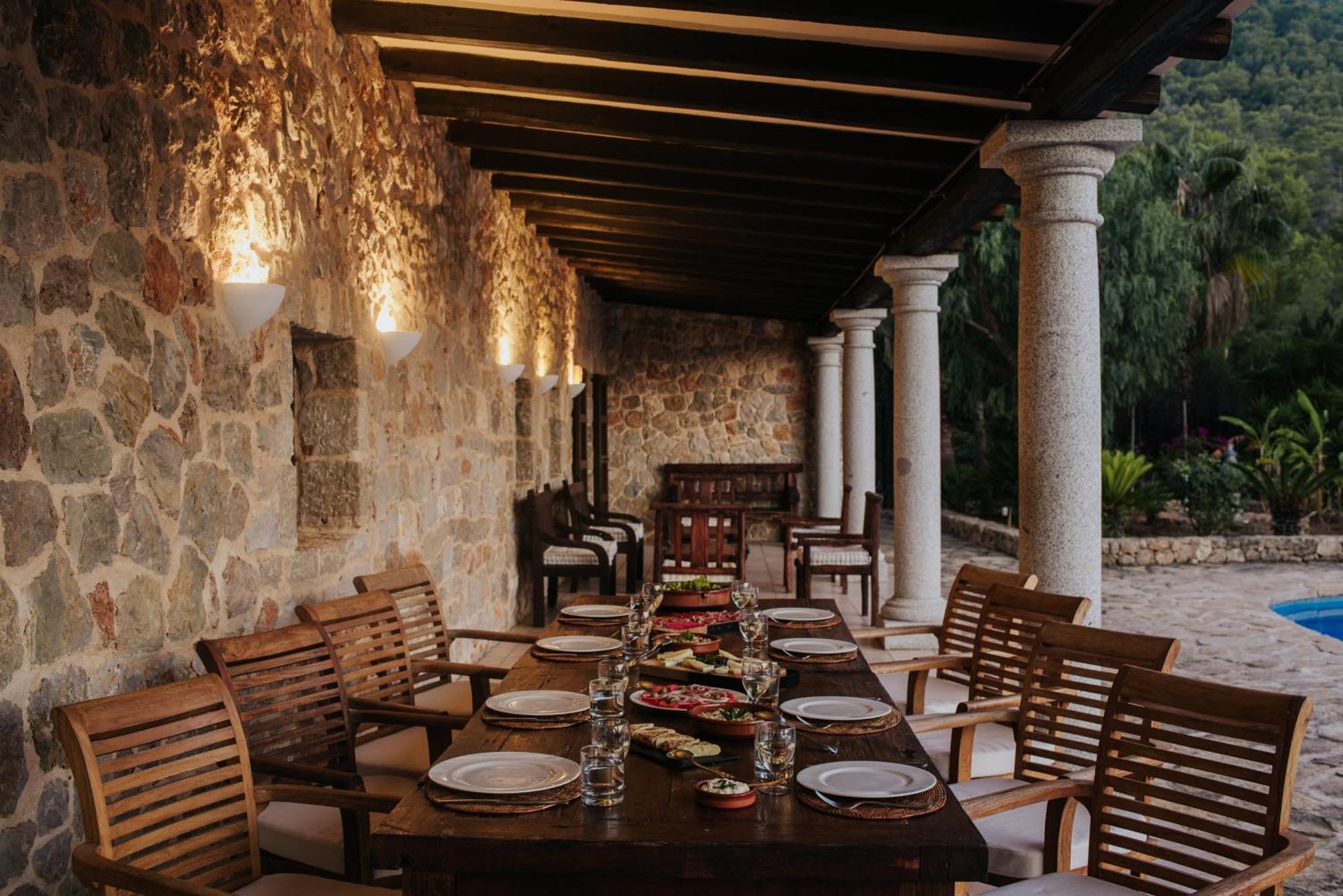 Villa & Guesthouse Paissa D'En Bernat Cala Tarida  Exteriér fotografie